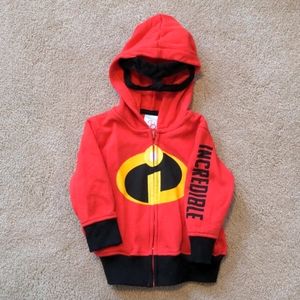 Incredibles 2 hoodie Disney Pixar 12mo